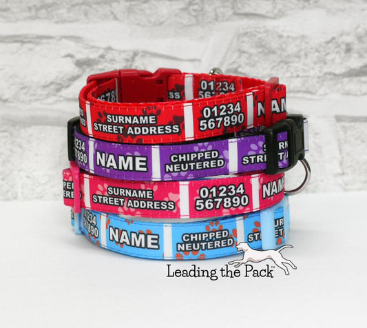 Contact details 15mm dog collars