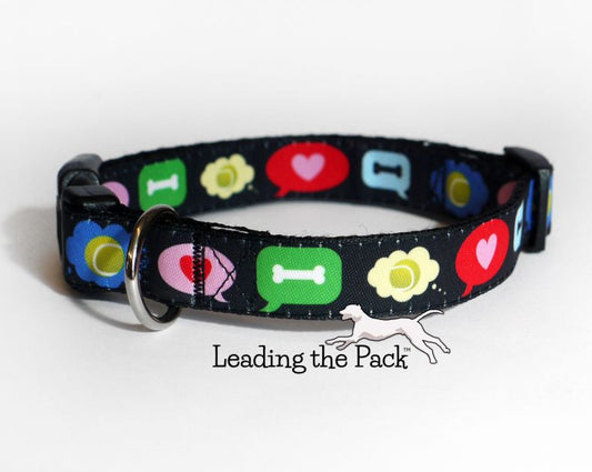 Dog chat 15mm dog collars & leads