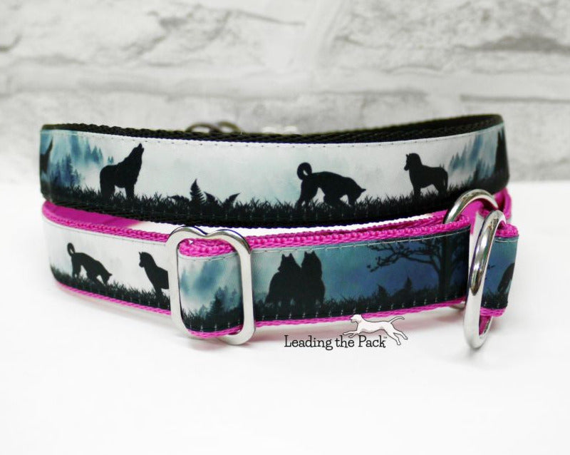 Moonlight huskies 20/25mm dog collars & leads