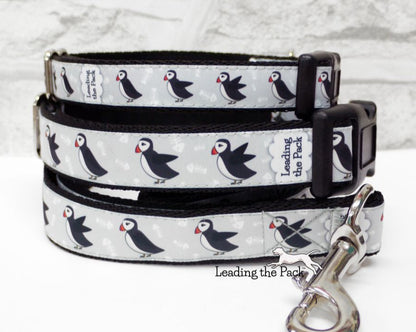 Puffin 20/25mm dog collars & leads