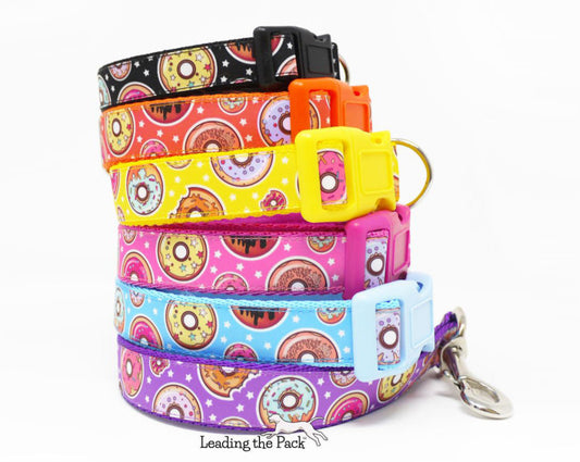 Doughnuts 20/25mm dog collars & leads