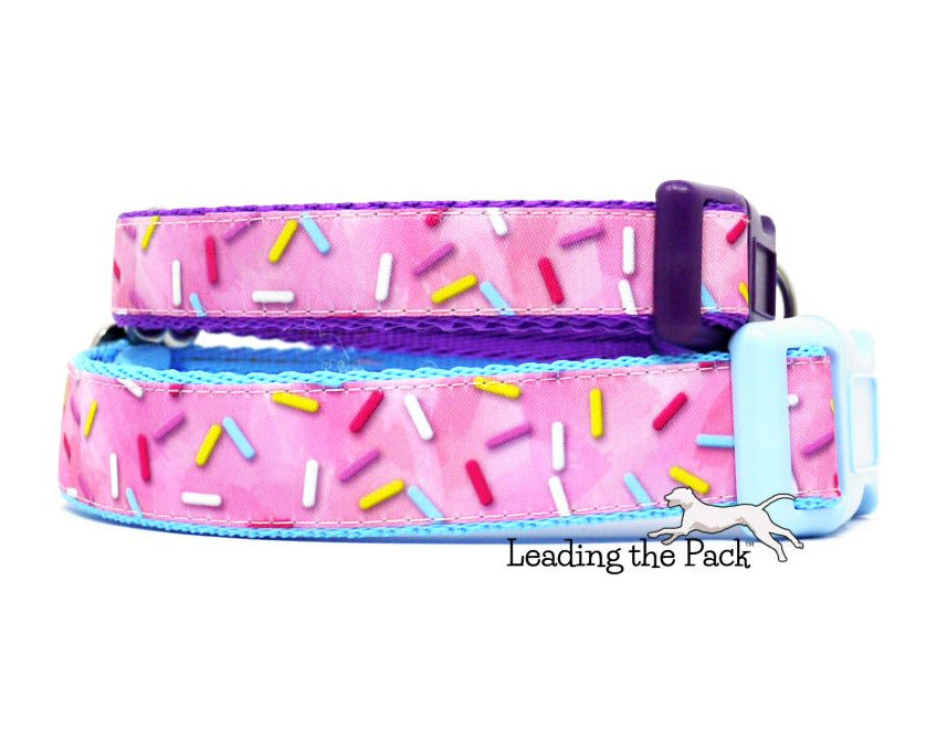 Sprinkles 20/25mm dog collars & leads