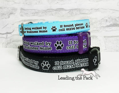 Dog walker 20/25mm dog collars