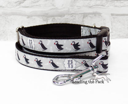 Puffin 20/25mm dog collars & leads