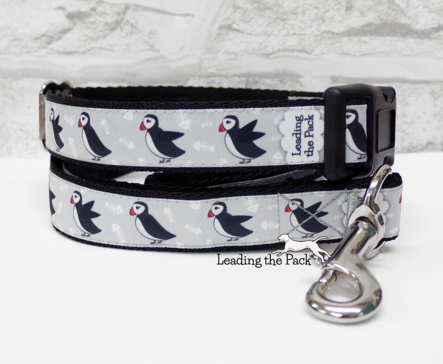 Puffin 20/25mm dog collars & leads