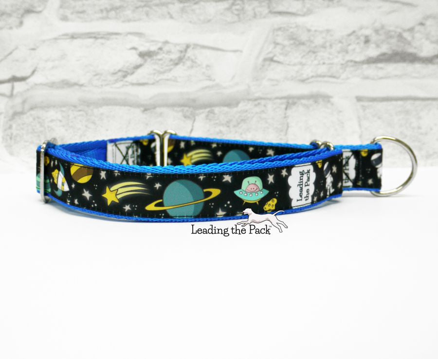 Space man 20/25mm dog collars & leads