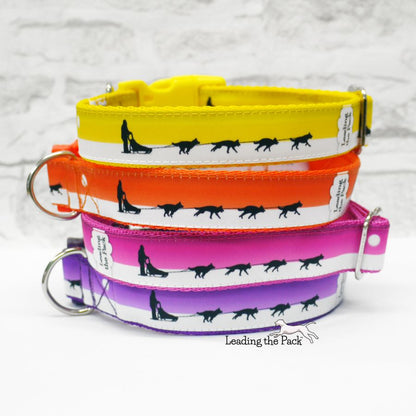 Sled dogs 20/25mm dog collars & leads