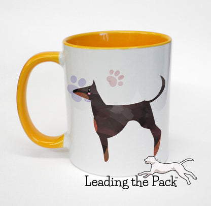 All I need dobermann mug