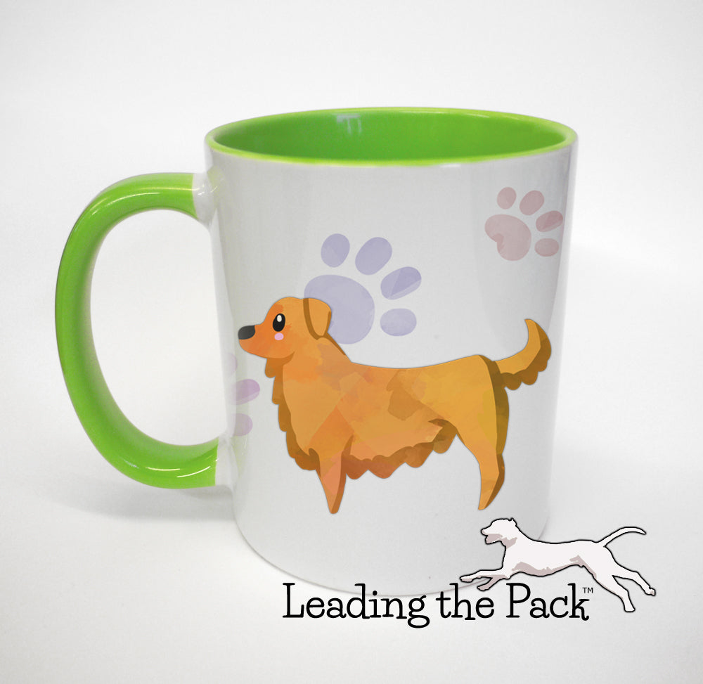 All I need golden retriever mug