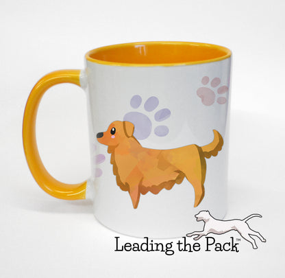 All I need golden retriever mug