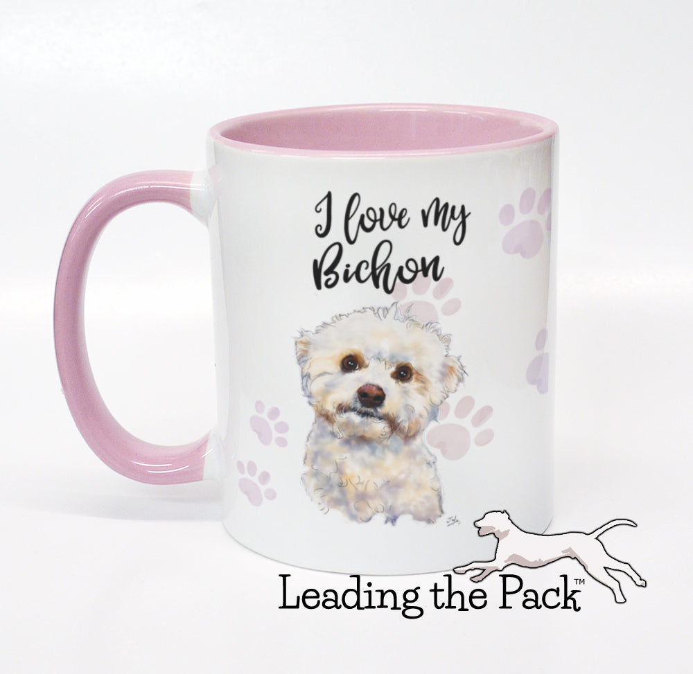 I love my bichon frise mug