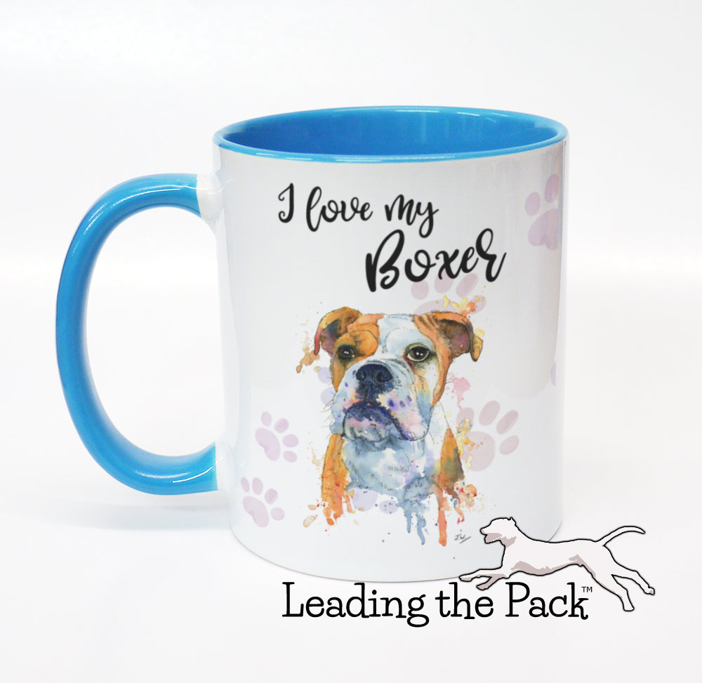 I love my boxer mug