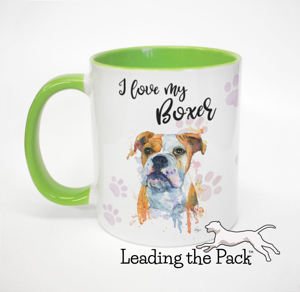 I love my boxer mug