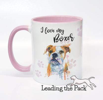 I love my boxer mug