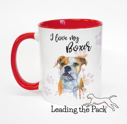 I love my boxer mug