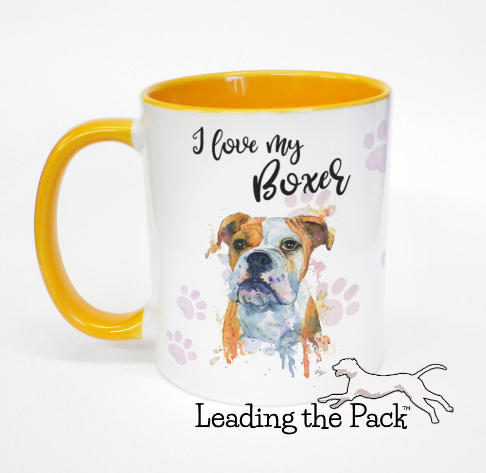 I love my boxer mug