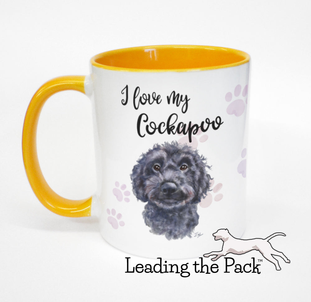 I love my black cockapoo mug