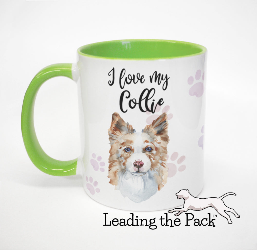 I love my collie mug