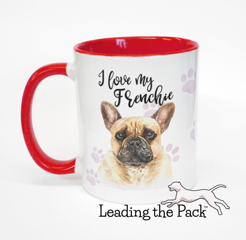 I love my frenchie fawn mug