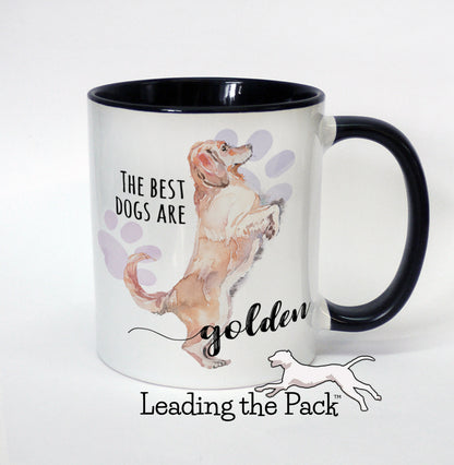 Best dogs golden retriever mug