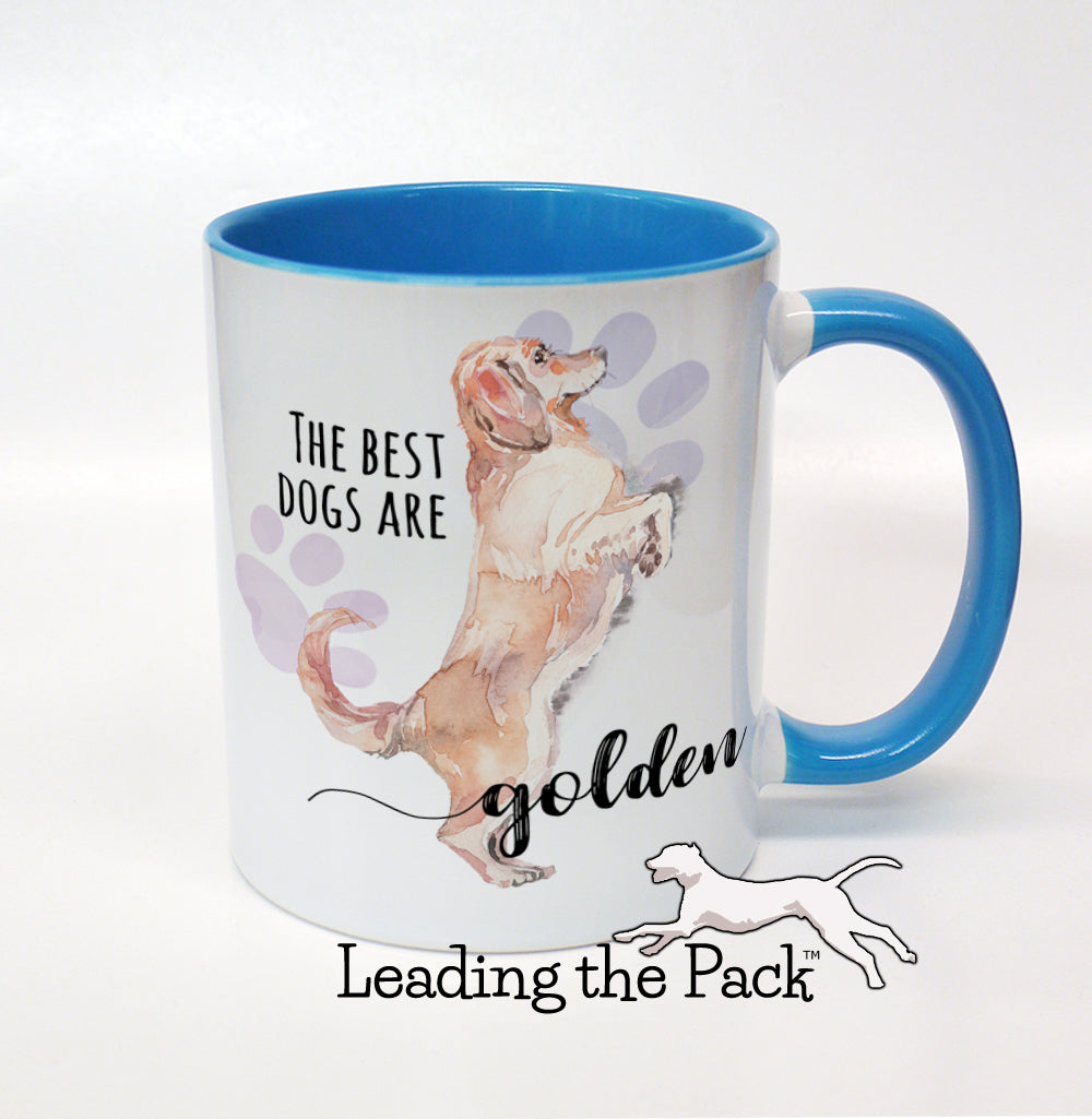 Best dogs golden retriever mug