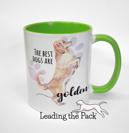 Best dogs golden retriever mug