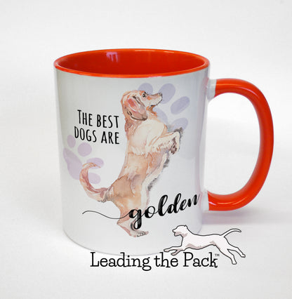 Best dogs golden retriever mug