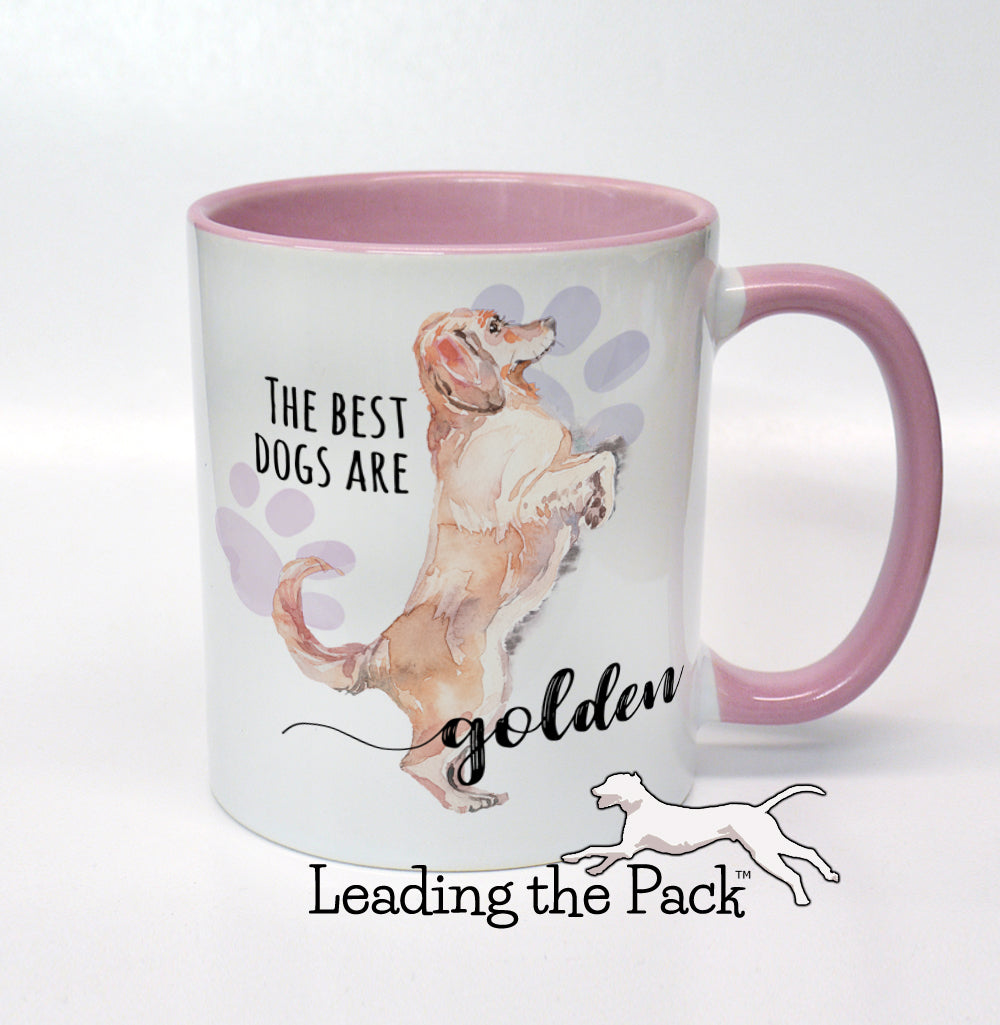 Best dogs golden retriever mug