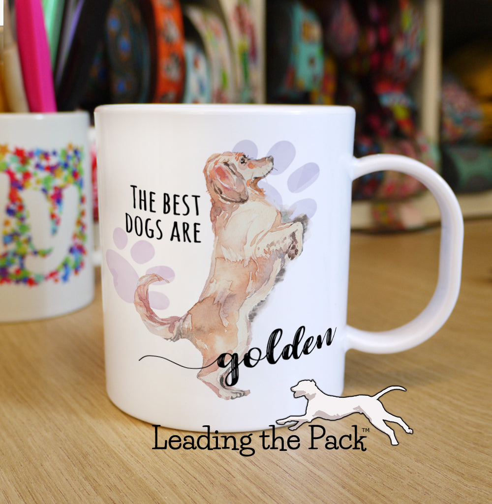 Best dogs golden retriever mug