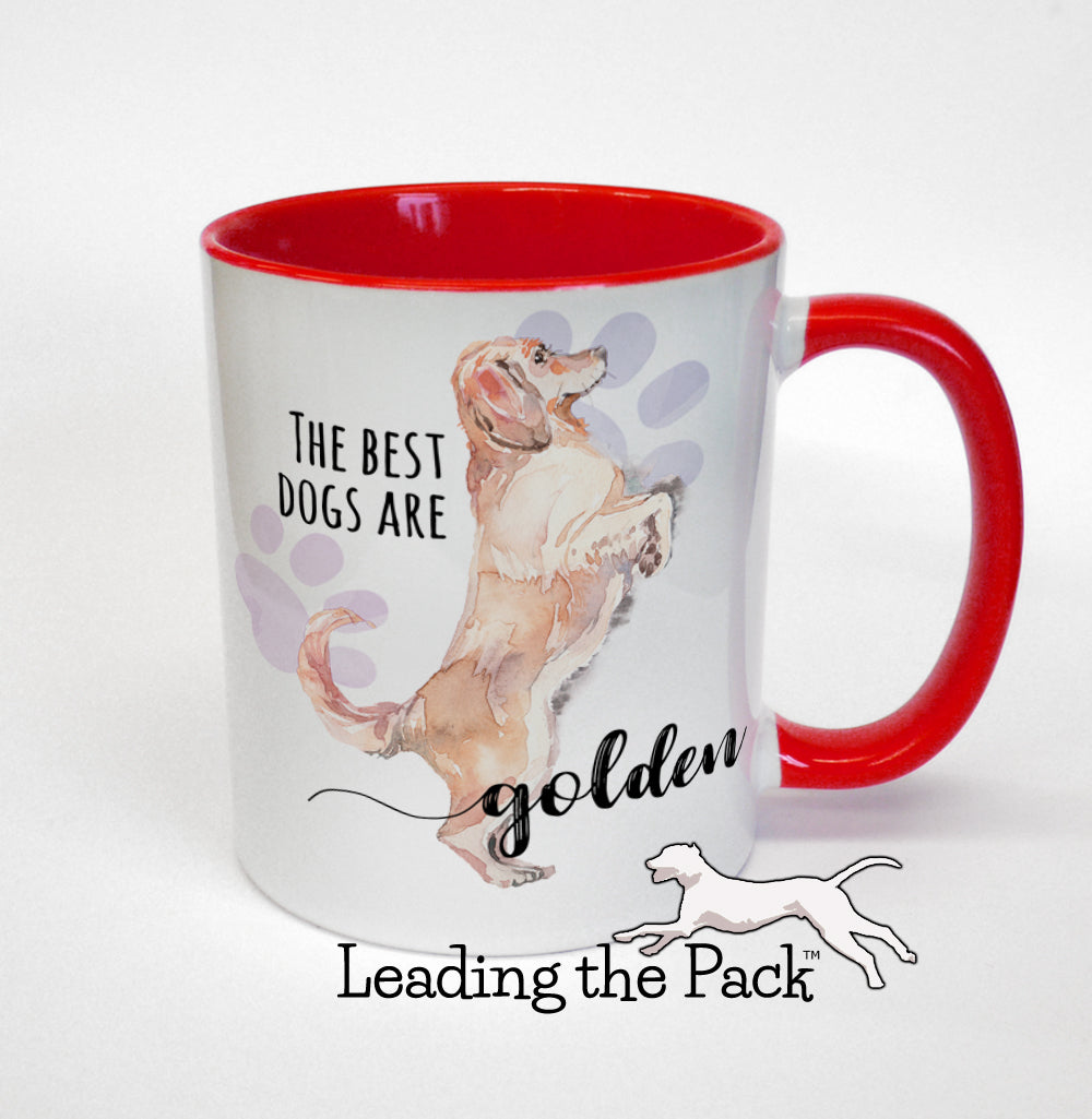 Best dogs golden retriever mug