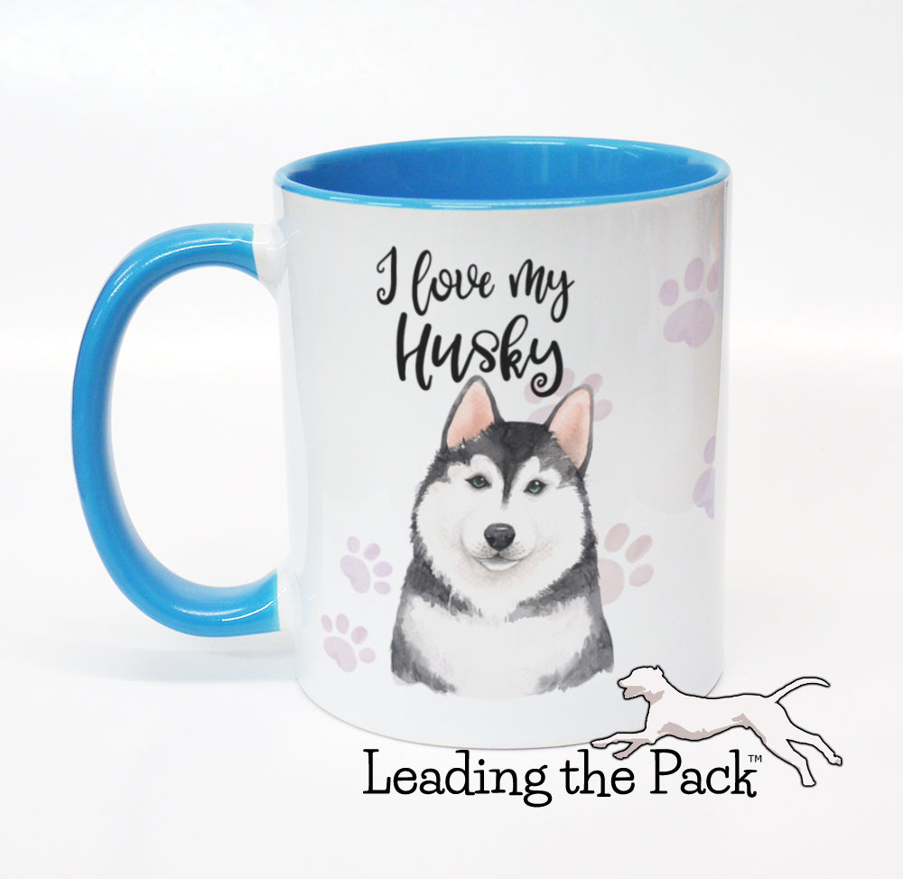 I love my husky mug