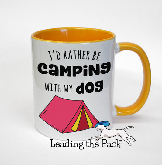 Rather be camping mug