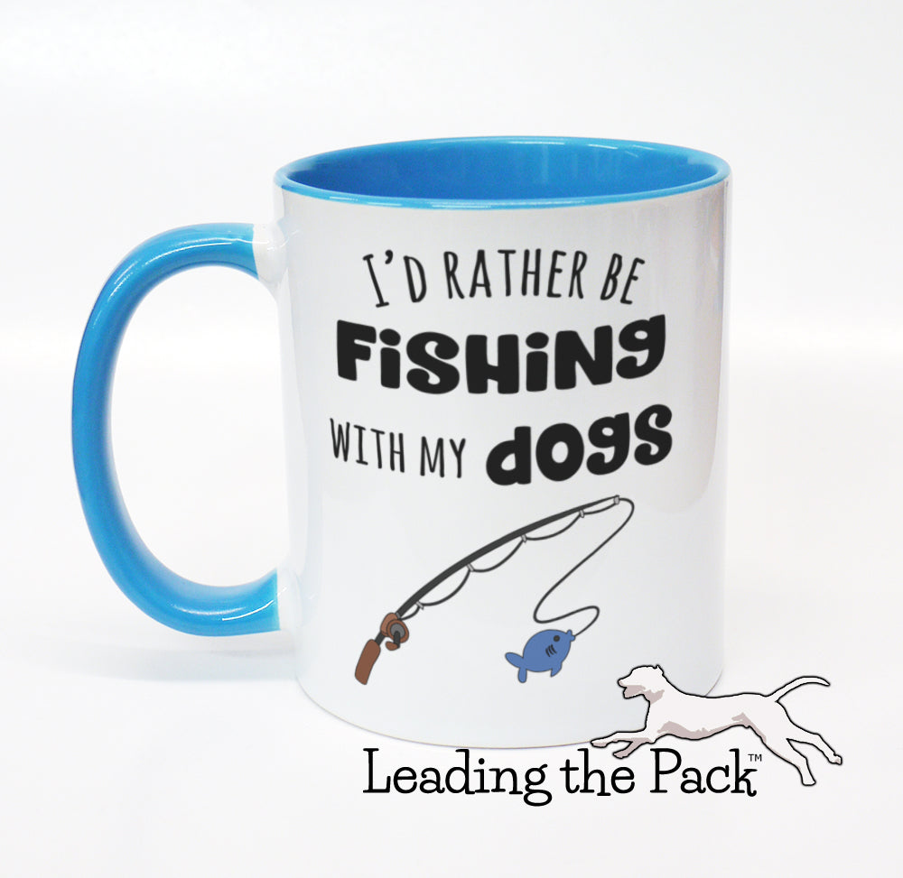 Rather be fishing mug