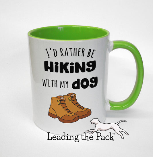 Rather be hiking mug