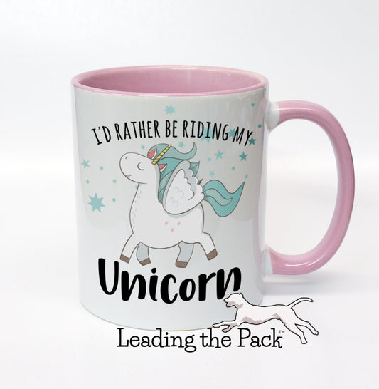 Rather be a unicorn mug