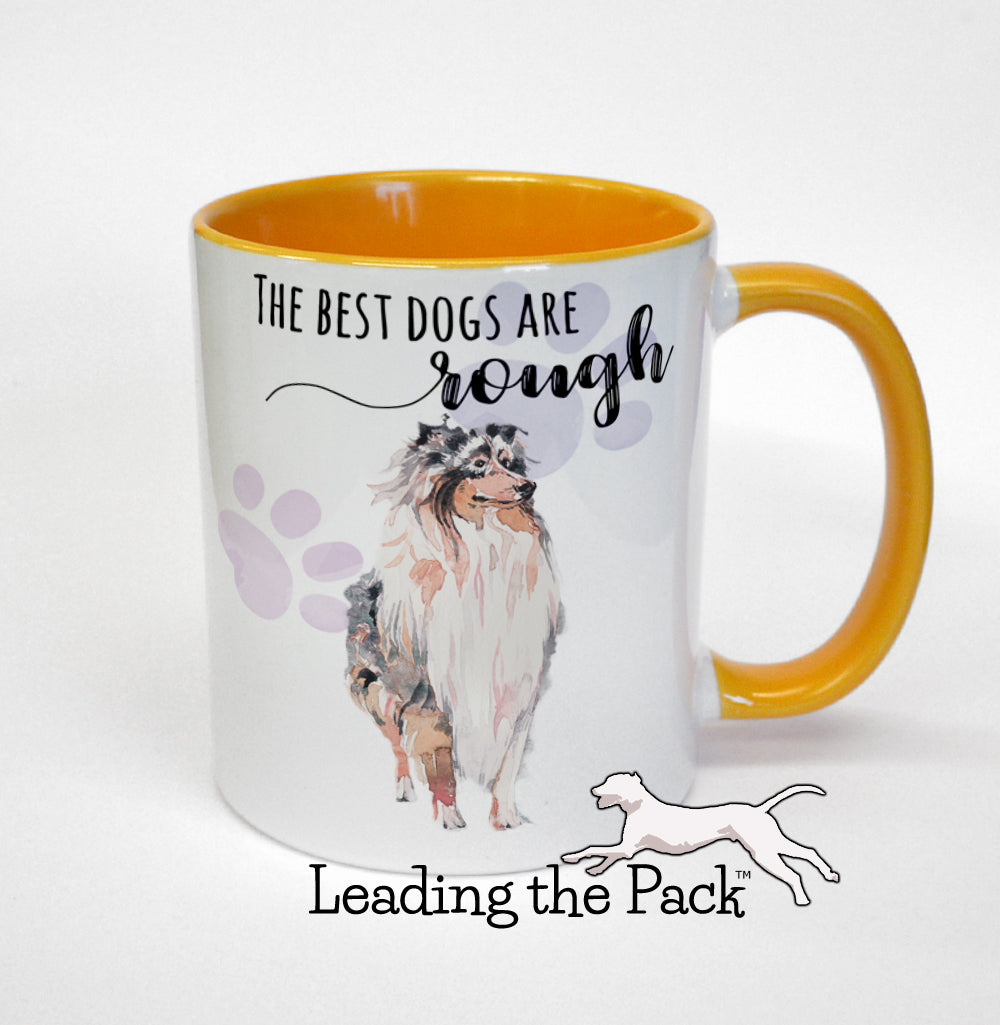 Best dogs rough collie mug