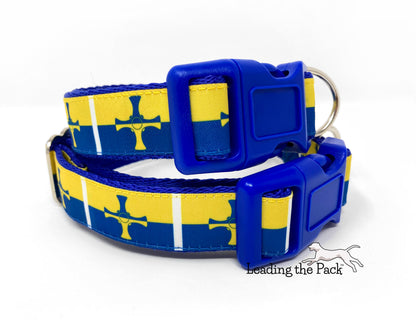 County Durham flag 20/25mm dog collars & leads