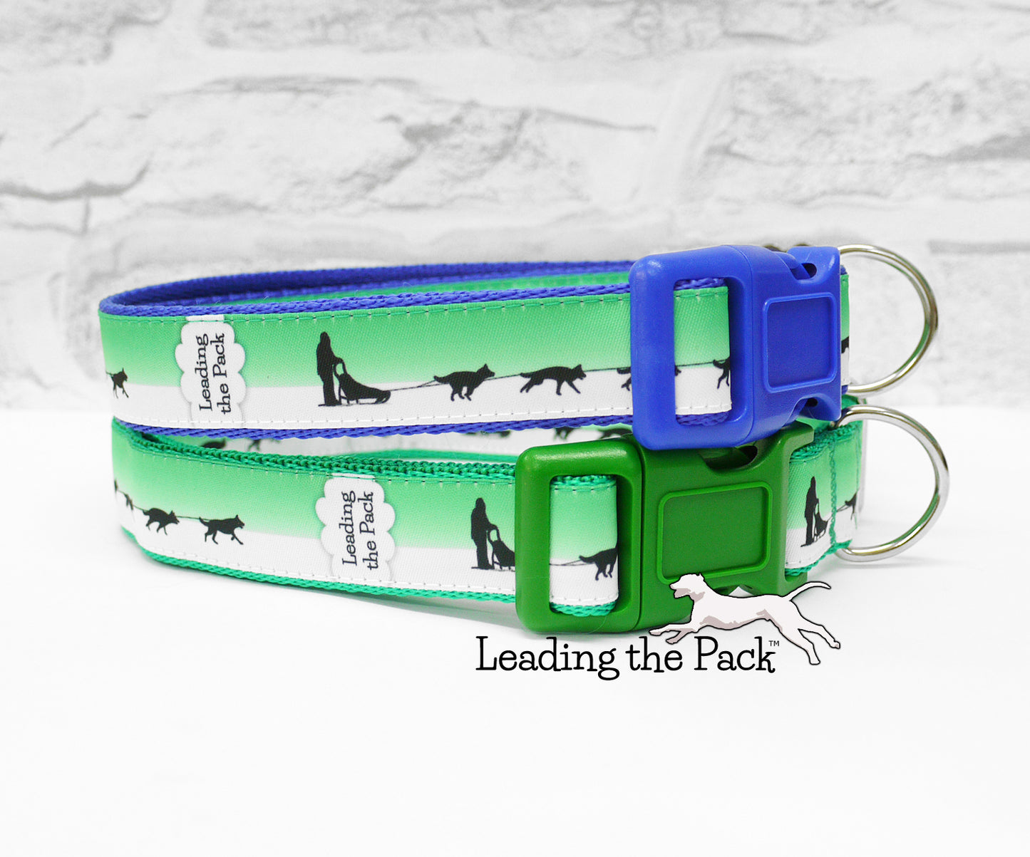 Sled dogs 20/25mm dog collars & leads