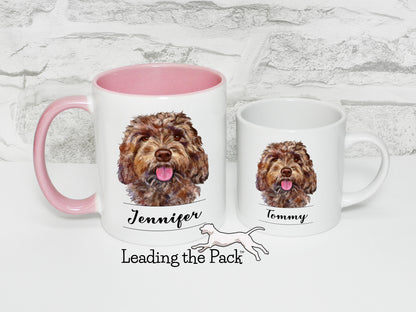 Personalised cockapoo mug