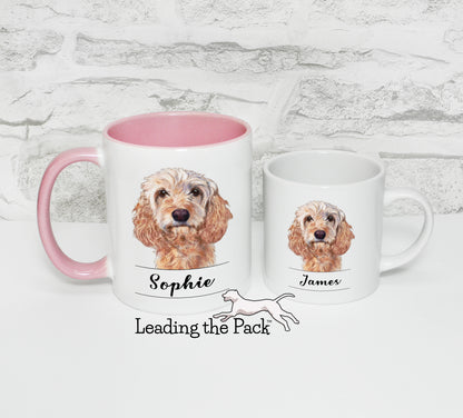 Personalised cockapoo mug